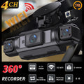 4-Channel Wi-Fi Dash Cam, 1080P - image 1