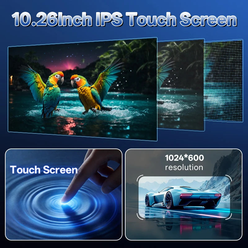 10.26" Portable Wireless CarPlay & Android Auto Screen - image 6