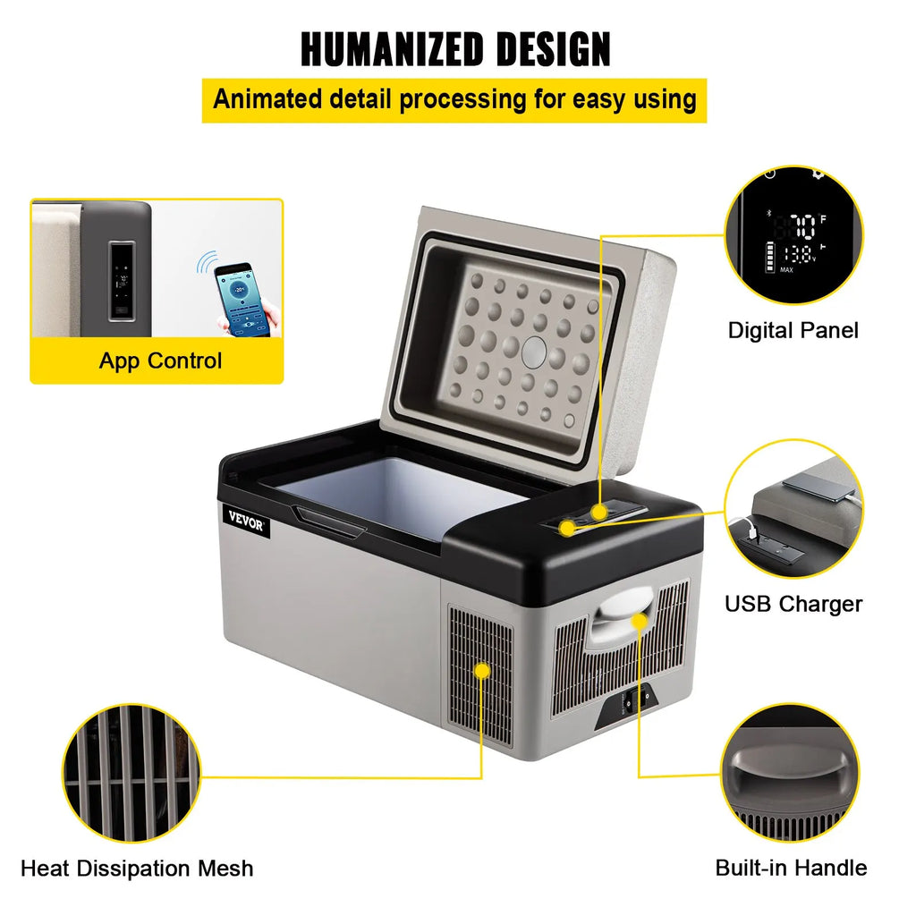 20L Portable Compressor Car Fridge - image 4