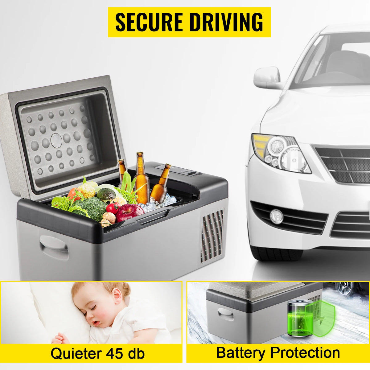 20L Portable Compressor Car Fridge - image 7