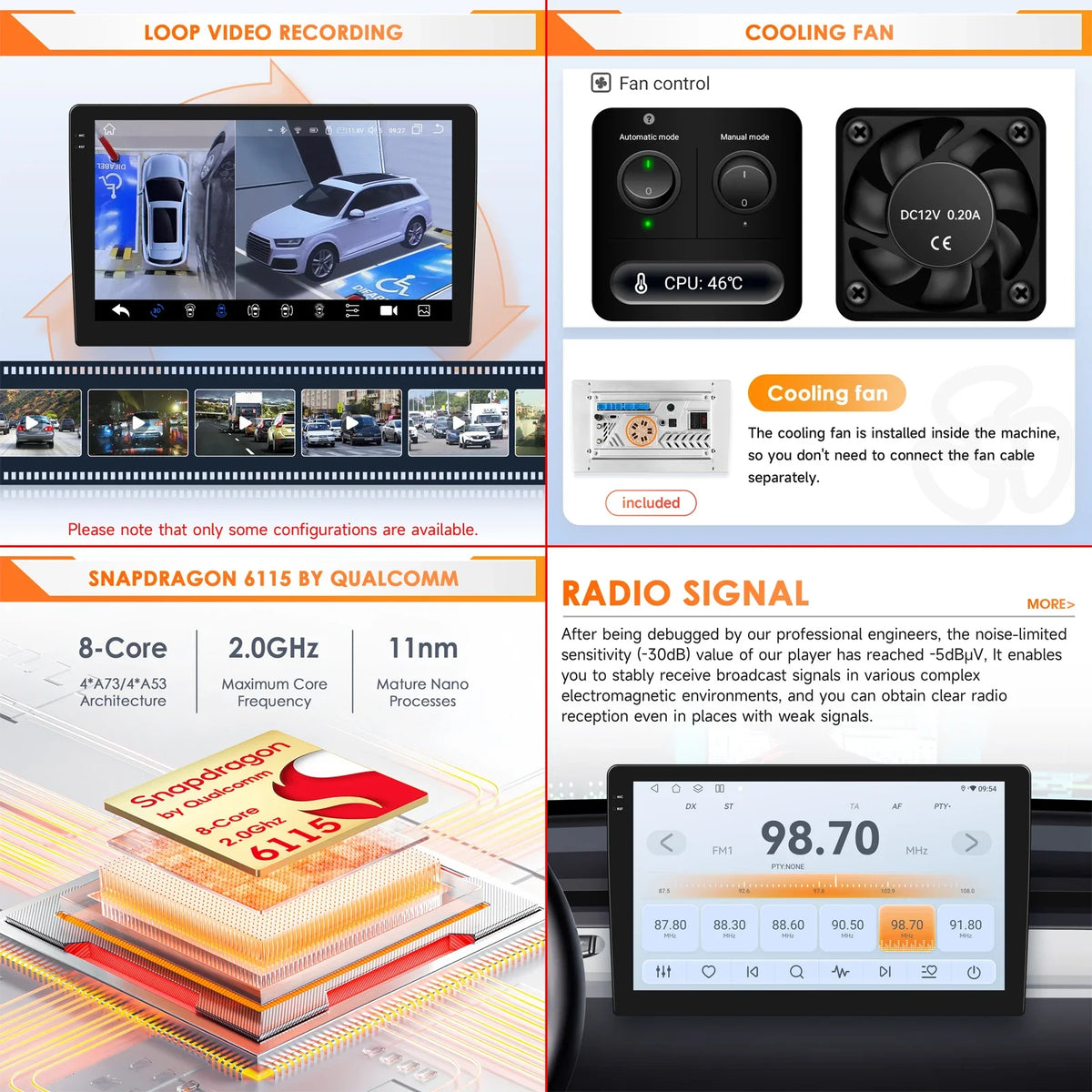 7" Android 2-DIN Car Radio for VW, Skoda & Seat - image 2