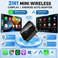 2-in-1 Wireless CarPlay & Android Auto Adapter - image 1