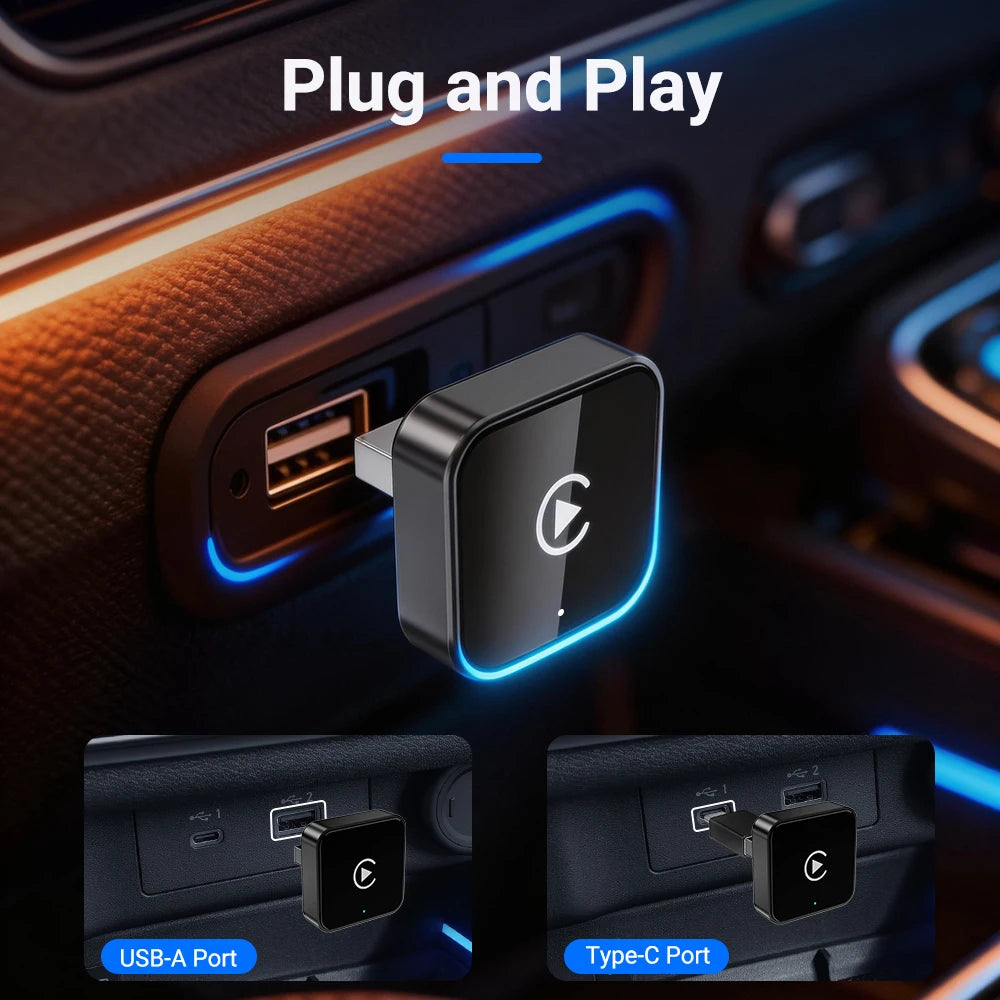 2-in-1 Wireless CarPlay & Android Auto Adapter - image 4