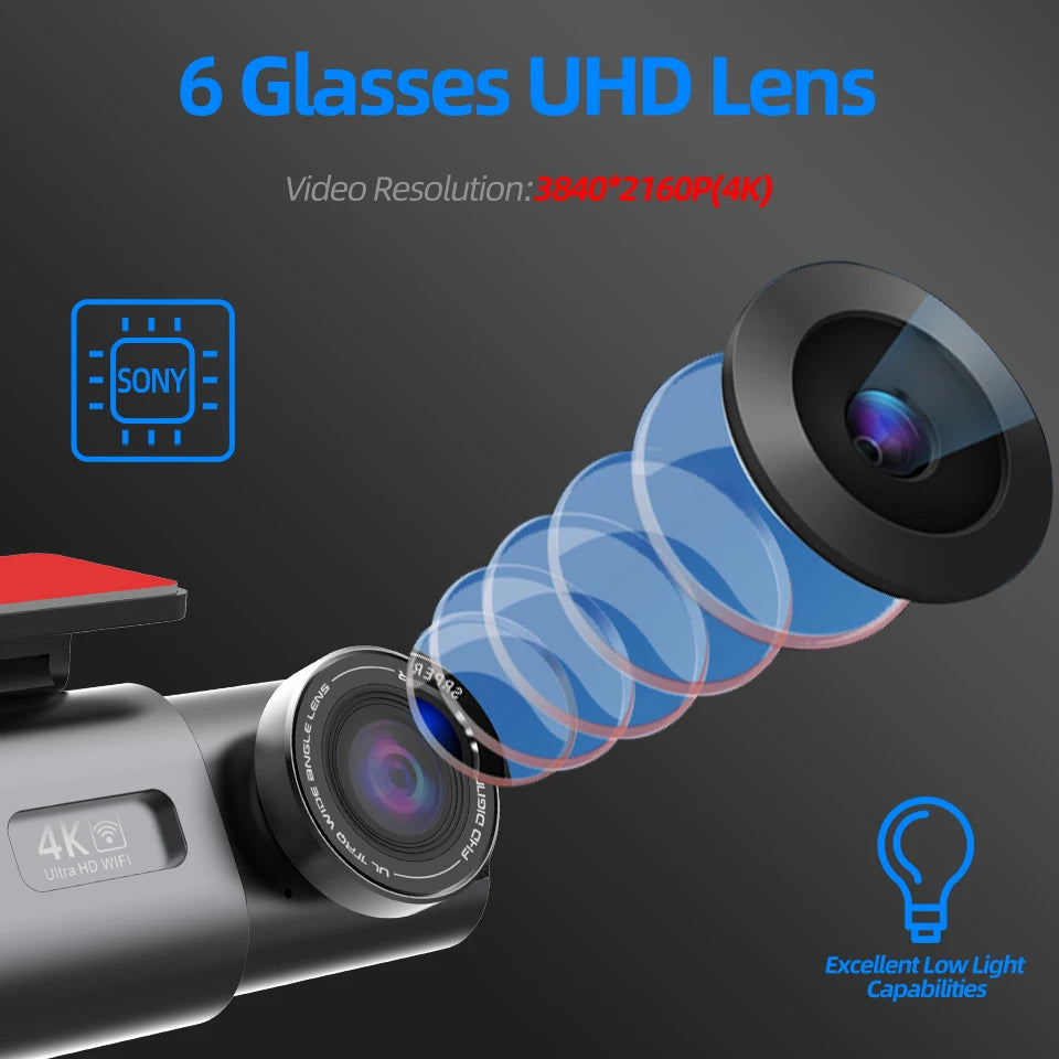 4K Dash Cam with GPS & Wi-Fi - image 6